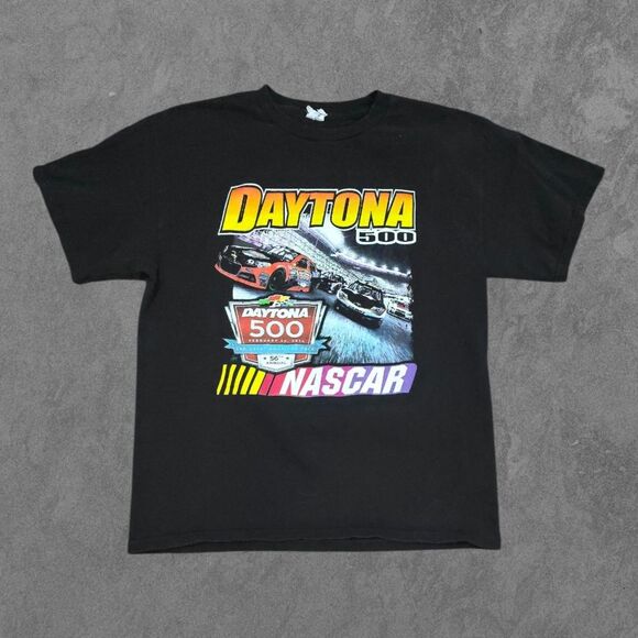 NASCAR Daytona 500 2014 Racing Shirt Large - Picture 1 of 6